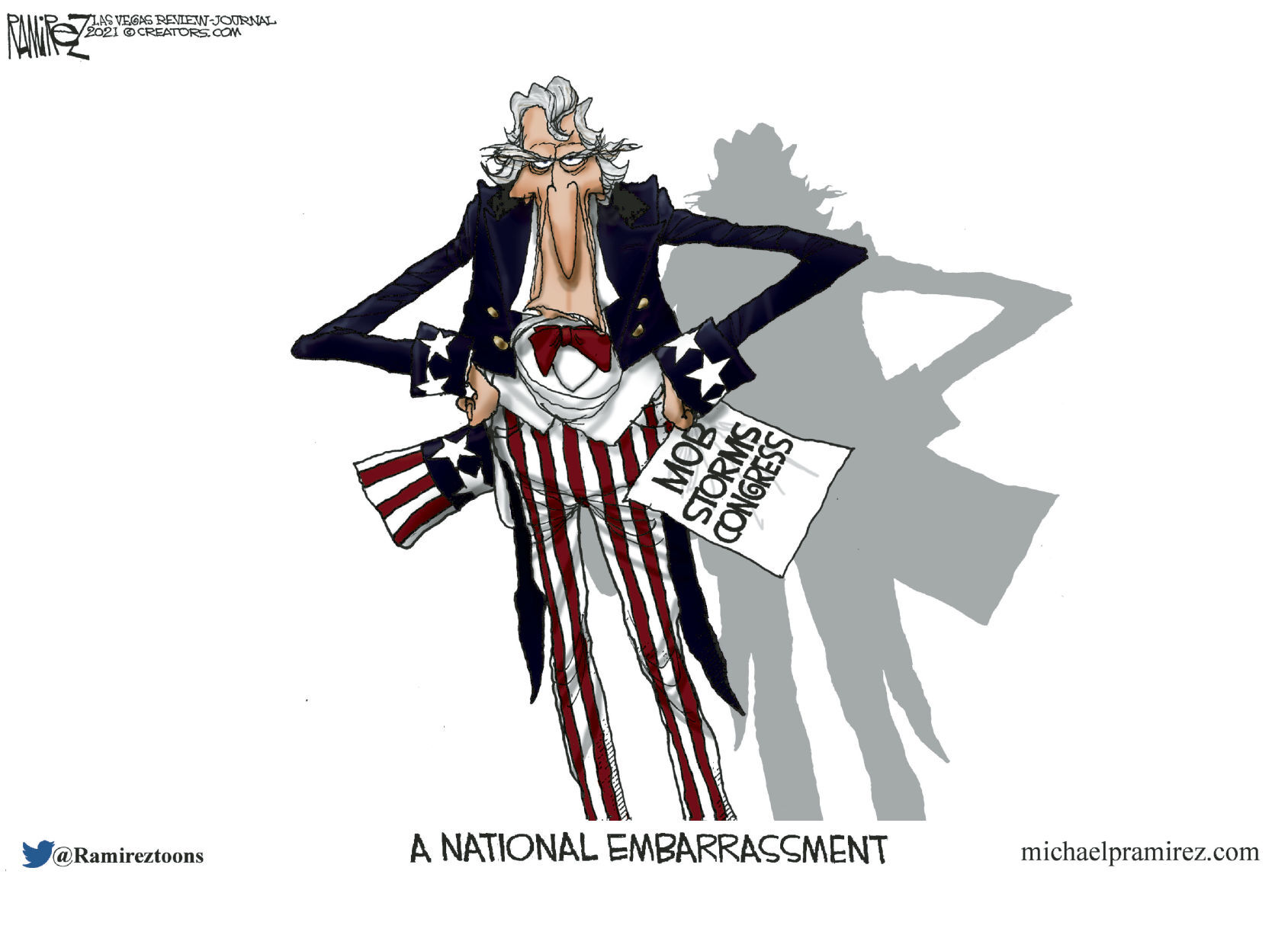 Michael Ramirez cartoon 1/8